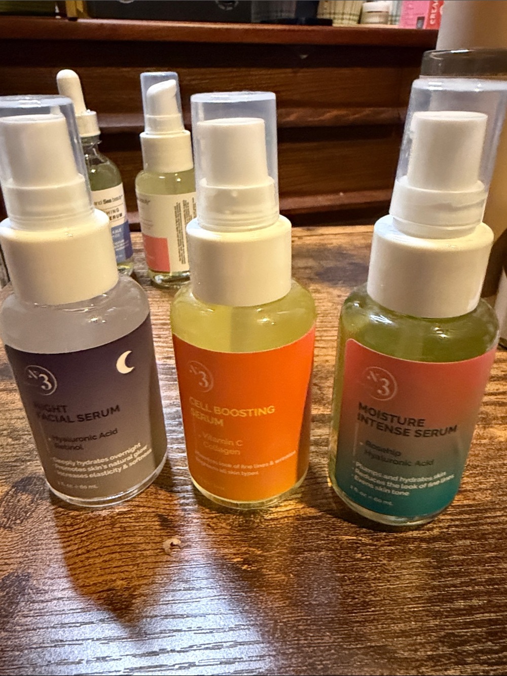 Set of Moisture Intense Serums